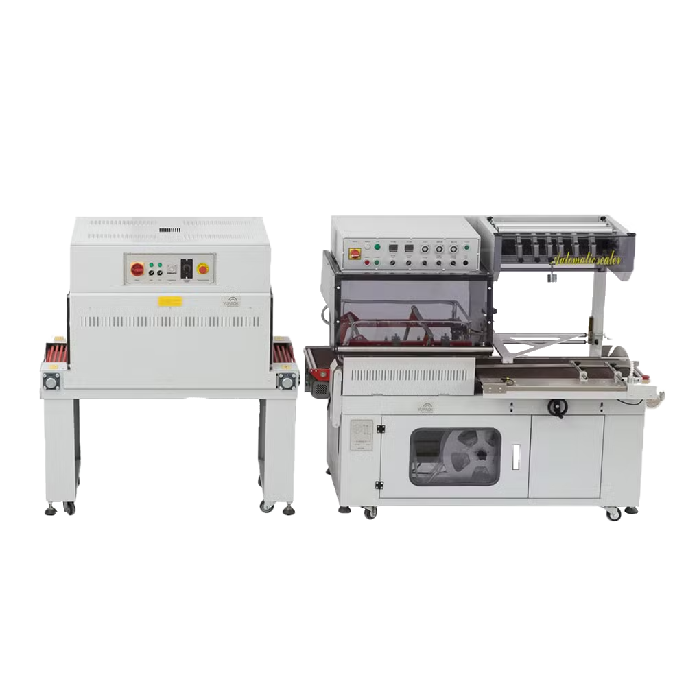 l bar sealer and heat shrink tunnel